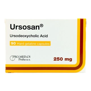 Ursosan 250mg Capsules, Pack of 90's