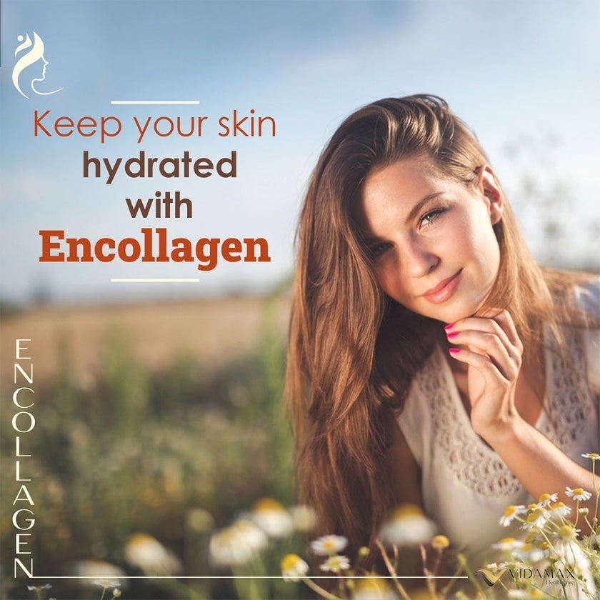 Vidamax Encollagen Collagen Drinkable Shots 50ml, Pack of 10's