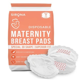 Sirona Disposable Maternity Breast Pads, Pack of 36's
