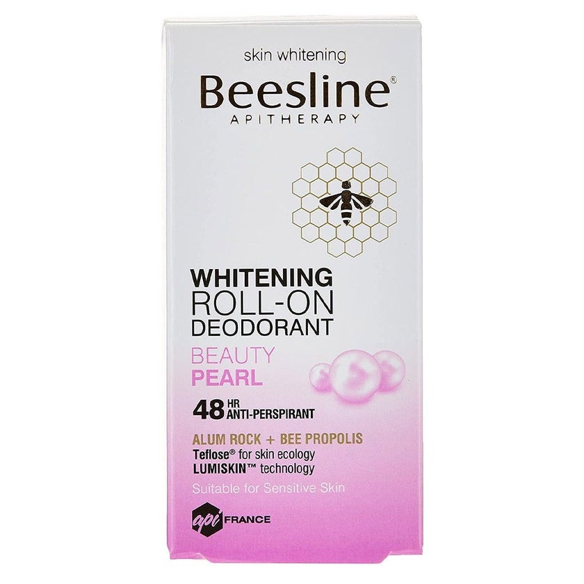 Beesline Apitherapy Whitening Deodorant Roll-On Beauty Pearl 50ml