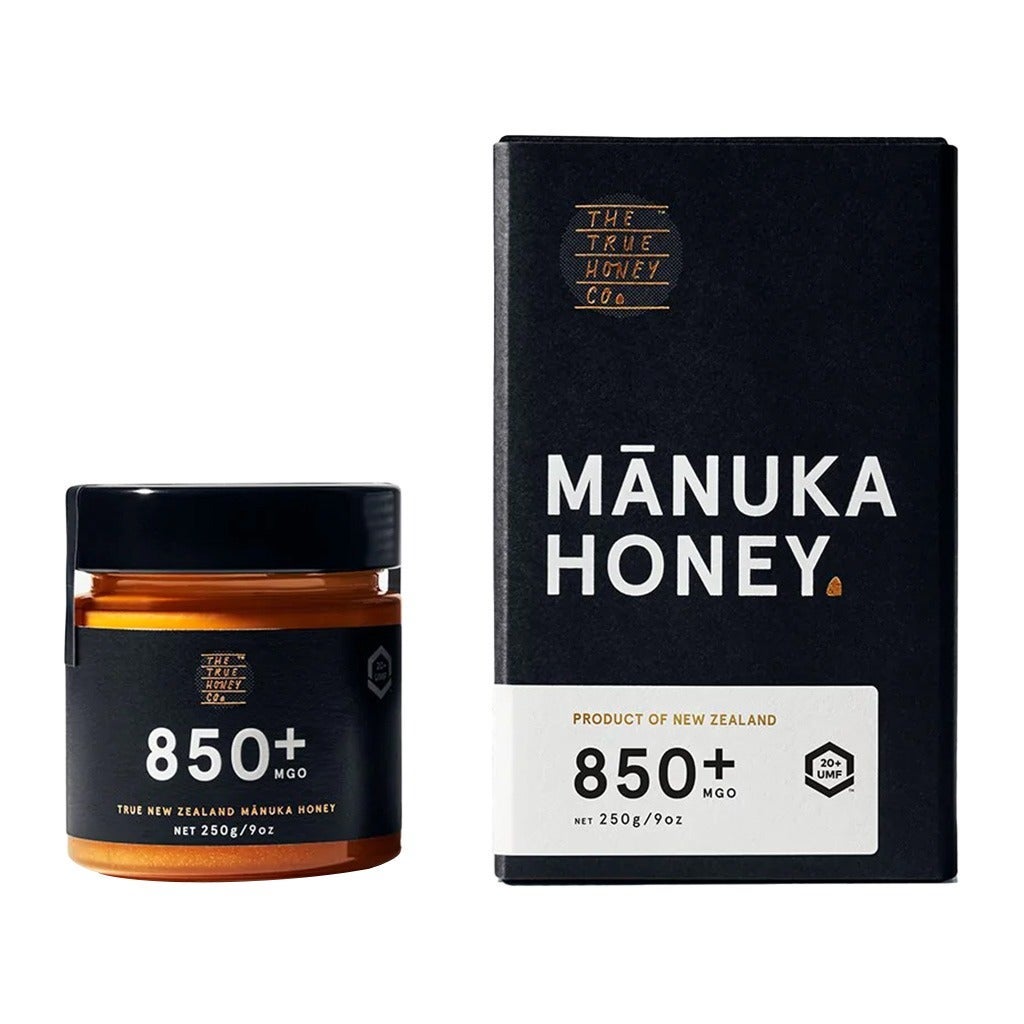 The True Honey Co. 850+ MGO 20+ UMF Manuka Honey 250g - myAster