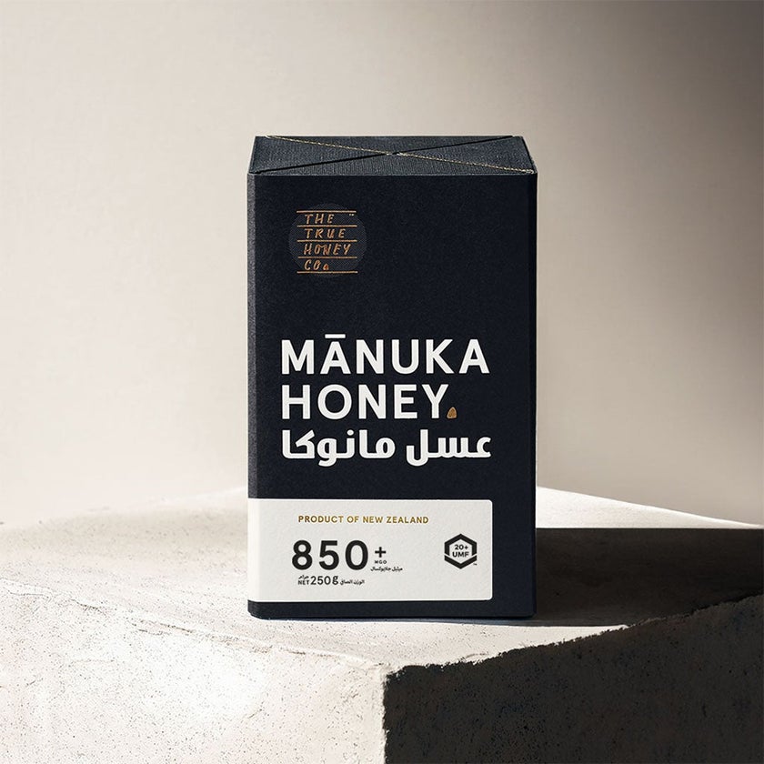 The True Honey Co. 850+ MGO 20+ UMF Manuka Honey 250g