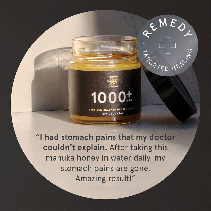 The True Honey Co. 1000+ MGO 22+ UMF Manuka Honey 250g
