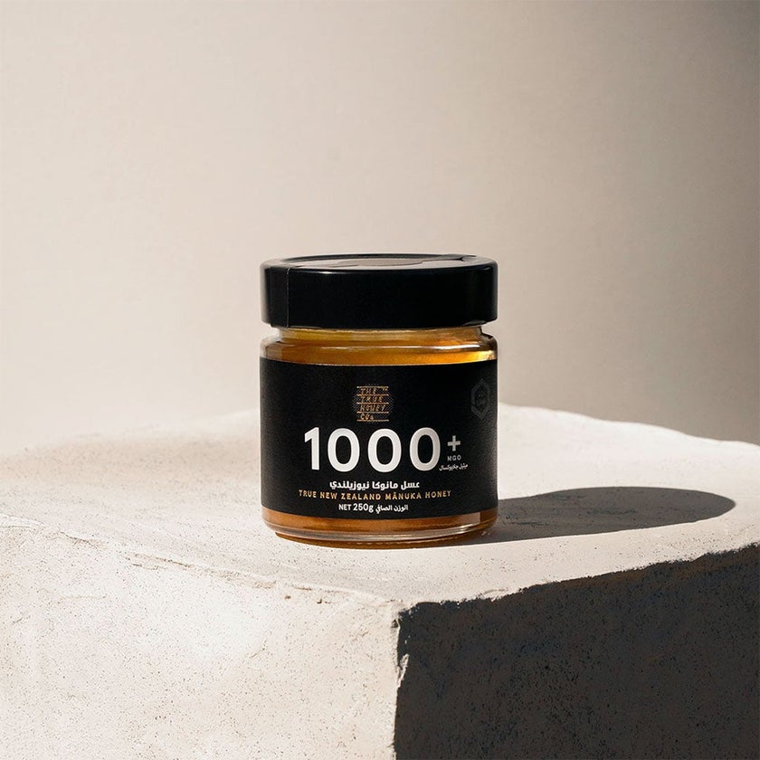 The True Honey Co. 1000+ MGO 22+ UMF Manuka Honey 250g