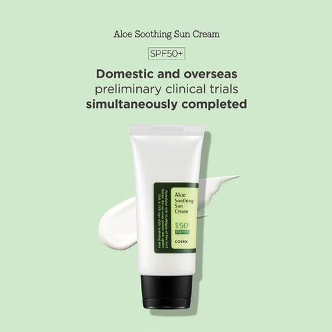 Cosrx Aloe Soothing SPF 50+ PA+++ Moisturizing Sun Cream 50ml