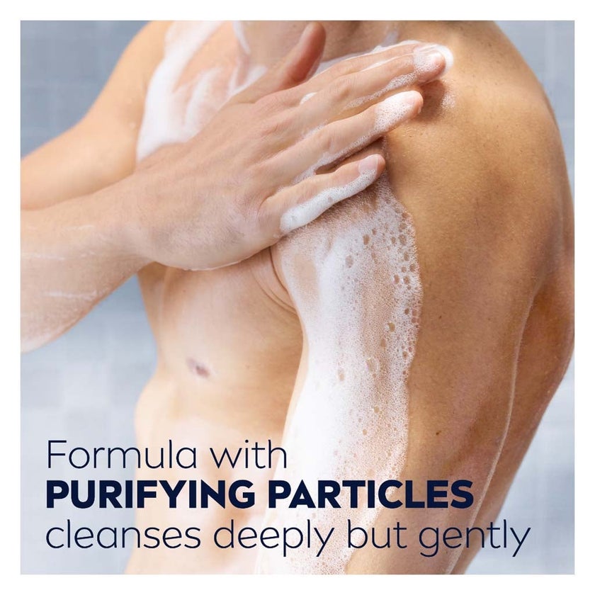 Nivea Men Pure Impact 3 in 1 Face, Body & Hair Shower Gel 250ml