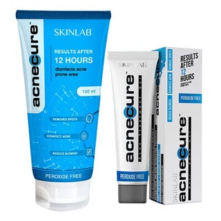 Skinlab Acnecure Anti Acne Removal Gel 30ml + Skinlab Acnecure Facial Cleanser 100ml PROMO PACK