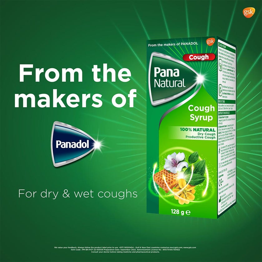 Pana Natural Cough Syrup 128g