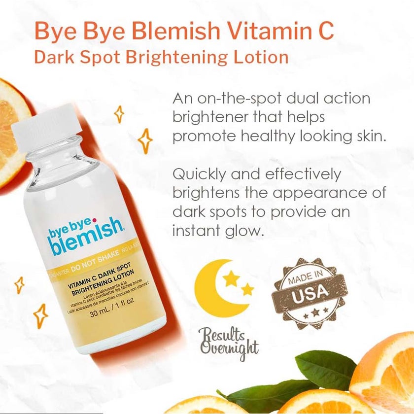Bye Bye Blemish Vitamin C Dark Spot Brightening Lotion 30ml