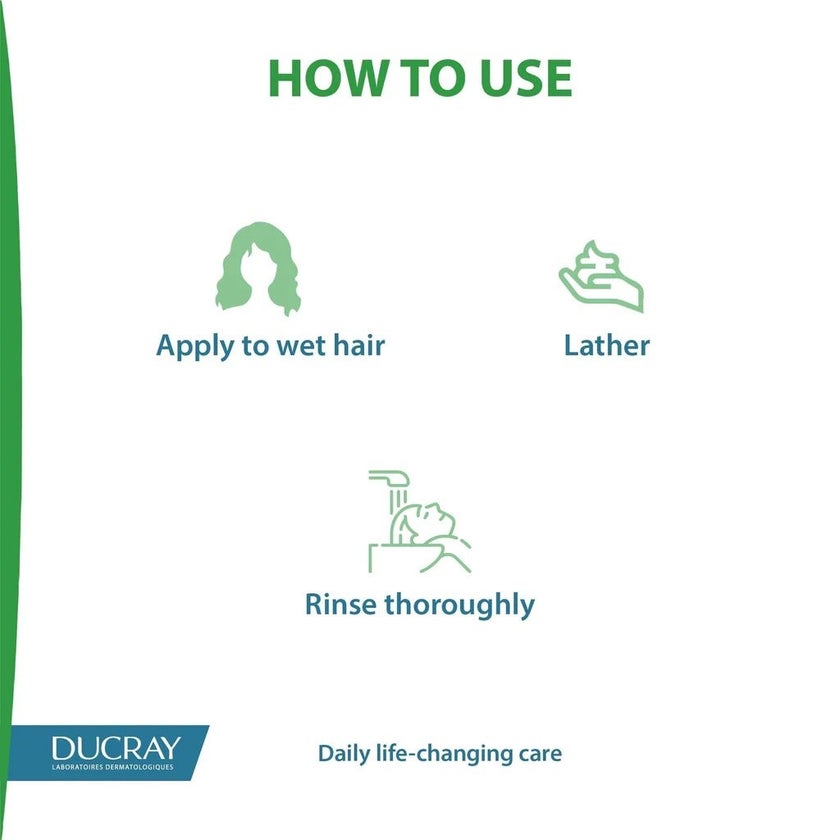 Ducray Extra Gentle Dermo-Protective Shampoo For Delicate Hair 400ml