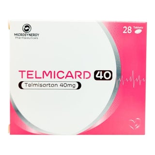 Telmicard 40mg Tablets, Pack of 28's