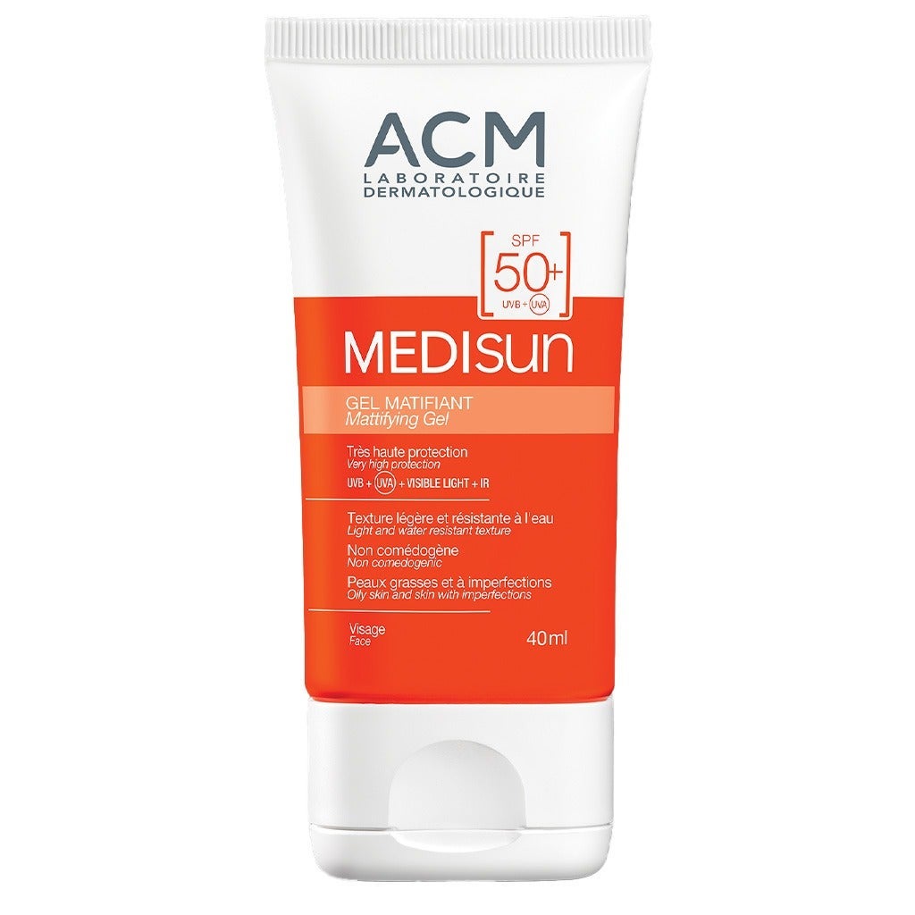 ACM Medisun SPF50+ Sunscreen Gel For Combination Skin And Oily Skin ...