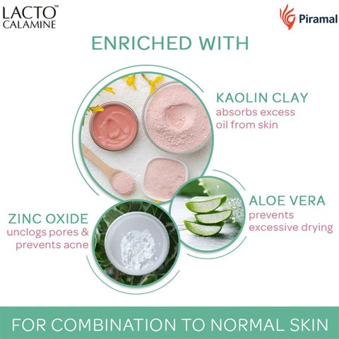 Lacto Calamine Aloe Moisturiser Lotion For Dry To Normal Skin 120ml