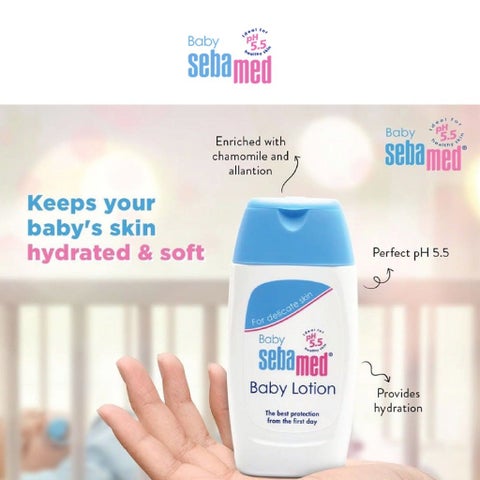 Sebamed Baby Gentle Wash 200ml + Baby Lotion 200ml
