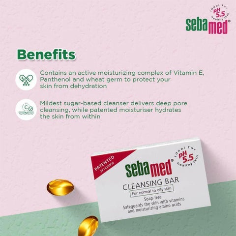 Sebamed Cleansing Bar, Sensitive to Normal Skin - 150g x 2