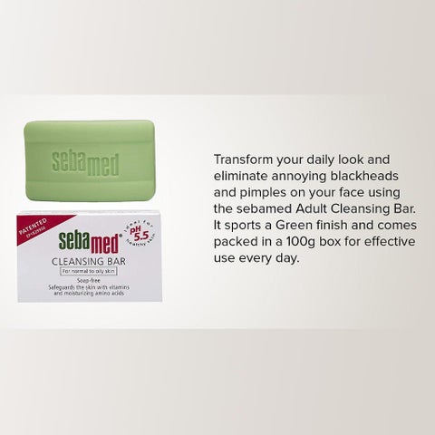 Sebamed Cleansing Bar, Sensitive to Normal Skin - 150g x 2