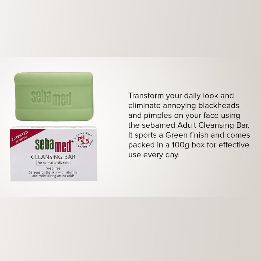 Sebamed Adult Cleansing Bar For Sensitive And Problematic Skin 150g, Pack of 2's