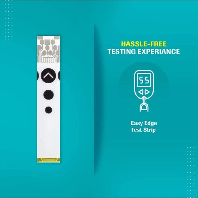 Accu-Chek Instant Blood Sugar Test Strips, Pack of 50's + Lancets - PROMO PACK