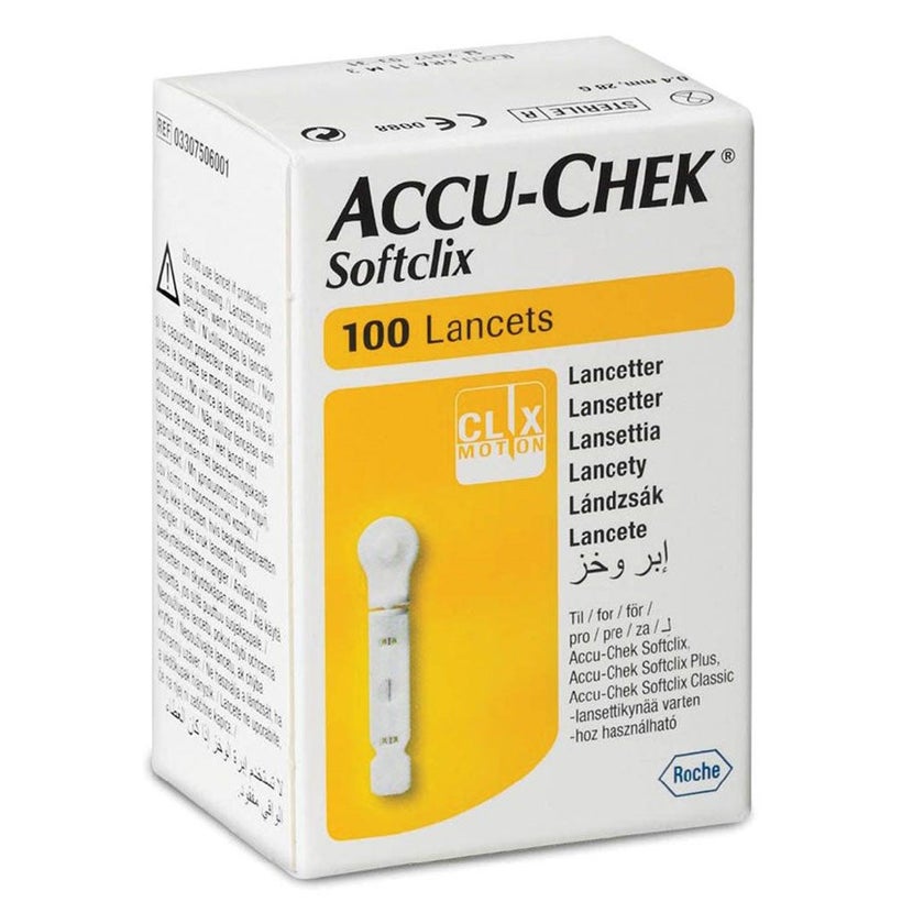 Accu-Chek Performa Blood Sugar Test Strips, Pack of 50's + Lancets - PROMO PACK