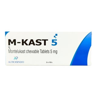 M-Kast 5mg Chewable Tablets, Pack of 30's