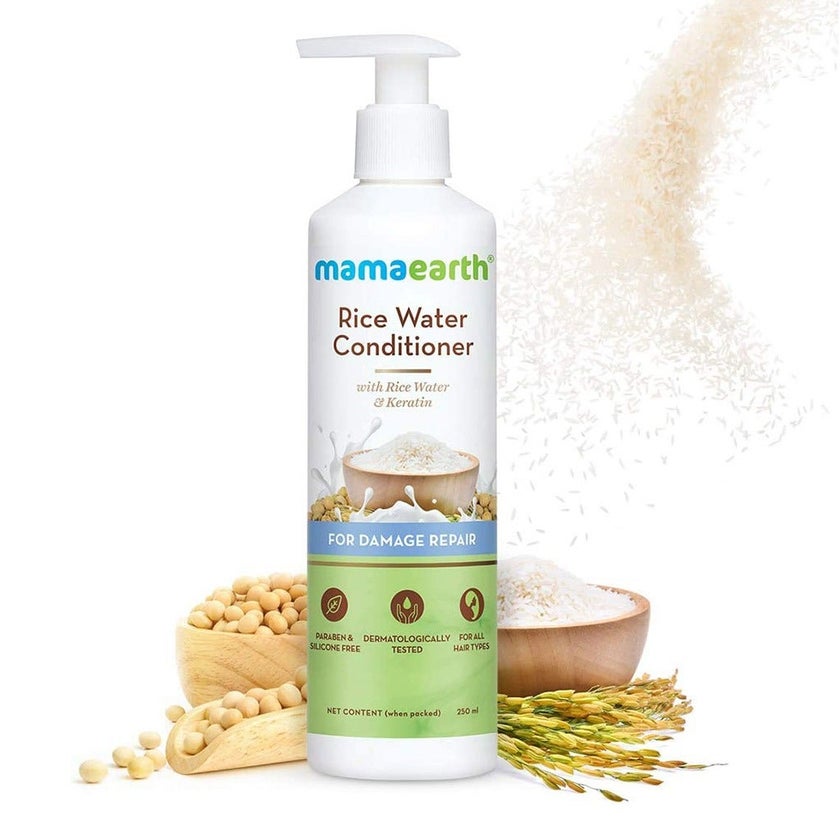 Mamaearth Rice Water Conditioner For Damage Repair 250ml