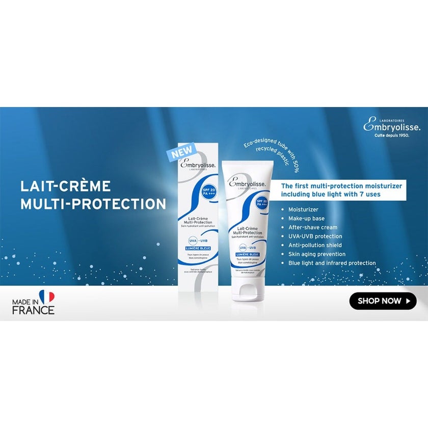 Embryolisse Lait-Creme Multi-Protection Anti-pollution Cream With SPF20 PA+++ 40ml