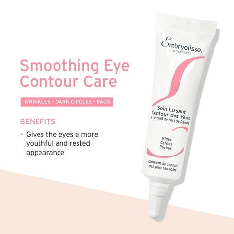Embryolisse Smoothing Eye Contour Care Cream For Wrinkles, Dark Circles & Puffiness 15ml