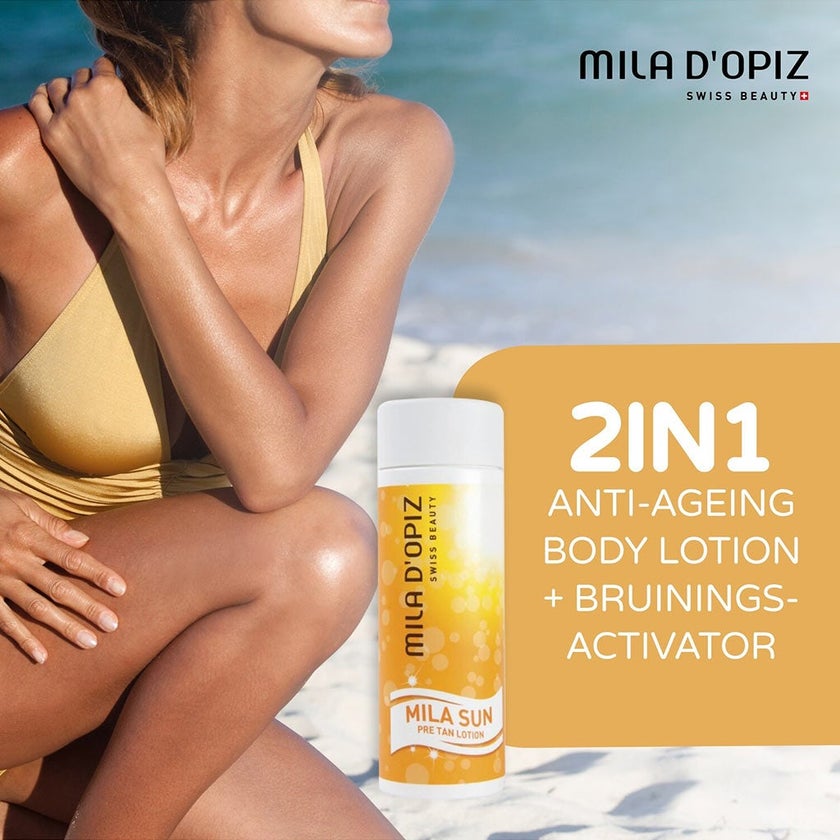 Mila D' Opiz Mila Sun Pre-Tan Lotion 200ml