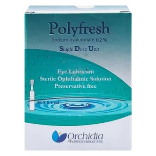 PolyFresh 0.2% SDU Eye Drops 0.4ml, Pack of 30's