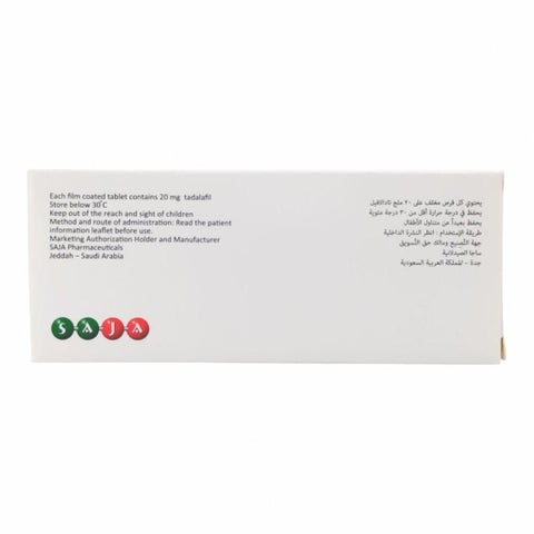 Tando 20mg Film Coated - 4 Tablets