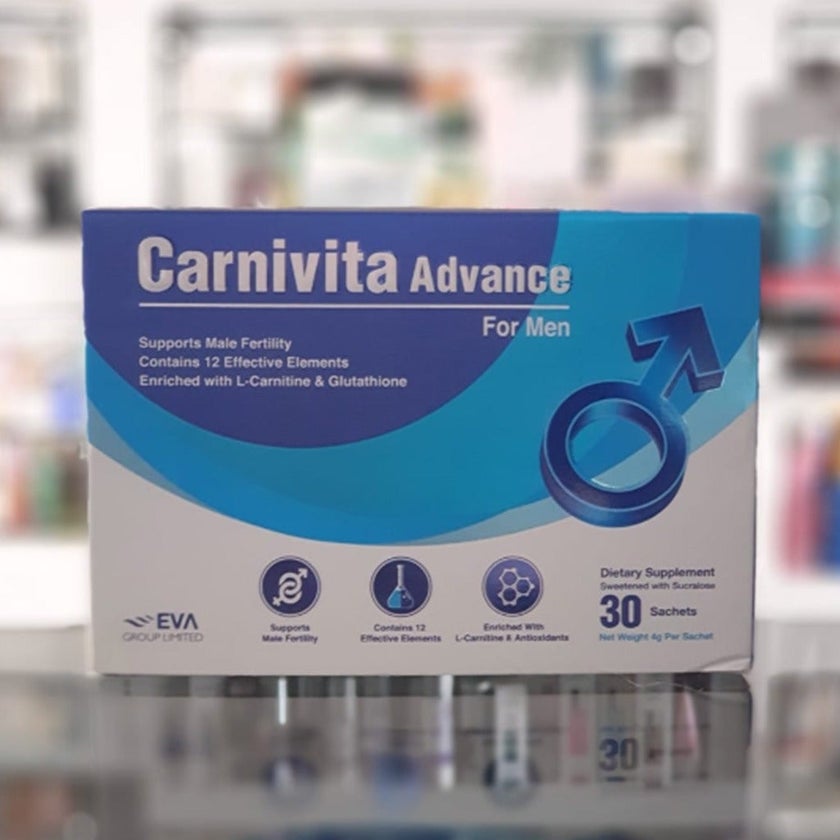 Eva Pharma Carnivita Advance Powder For Men, Pack of 30's