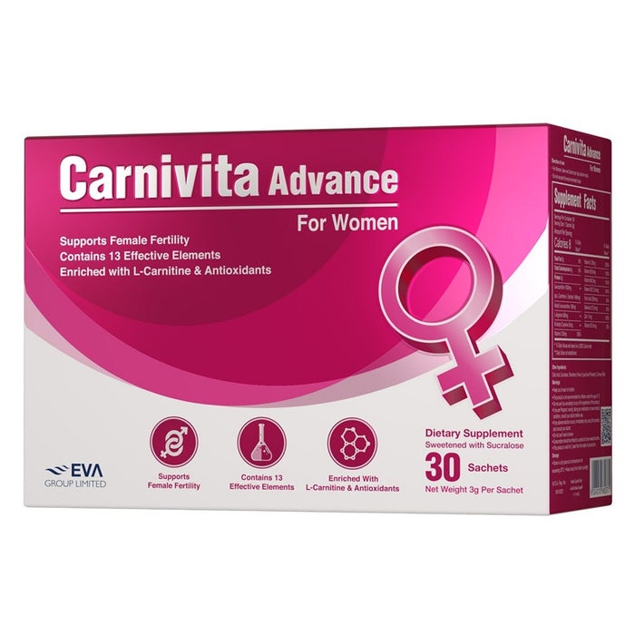 Carnivita Advance Powder Sachets for Women x30 | myAster UAE
