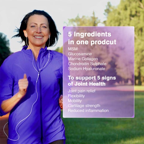 Eva Pharma Genuphil Advance 5-In-One Powder, Joint Support - 2 x 30 Sachets