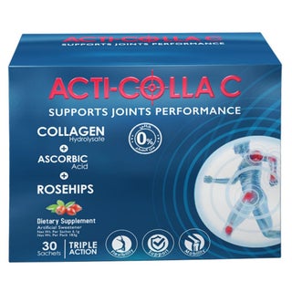 Eva Pharma Acti-Colla C Triple Action Collagen Supplement For Joint Support, Pack of 30's