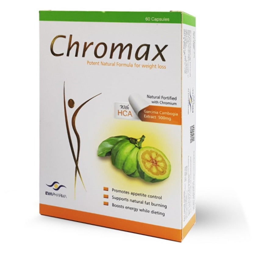 Eva Pharma Chromax Capsules For Weight Management, Pack of 60's