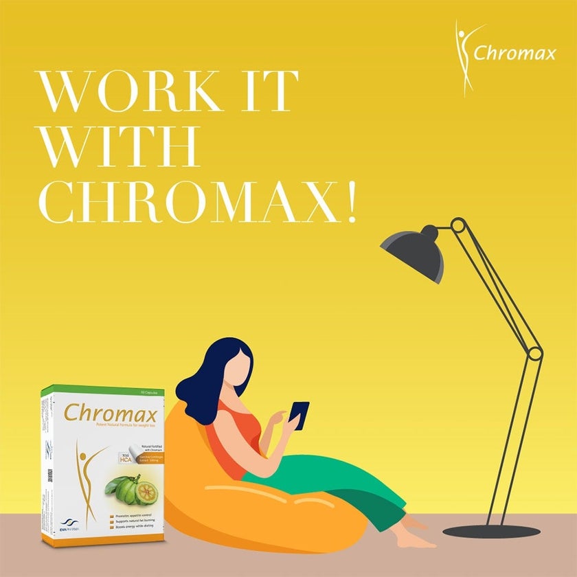 Eva Pharma Chromax Capsules For Weight Management, Pack of 60's