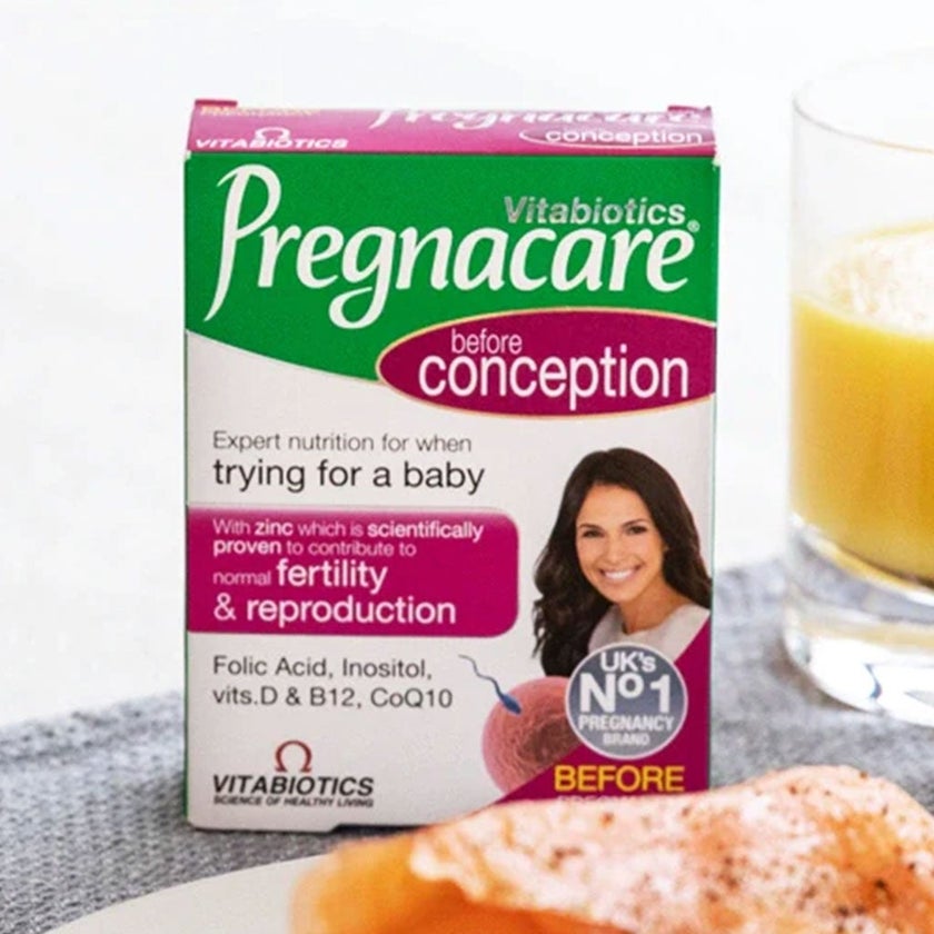Vitabiotics Pregnacare Conception Prenatal Tablets, Pack of 30's