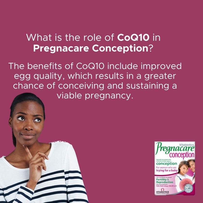 Vitabiotics Pregnacare Conception Prenatal Tablets, Pack of 30's