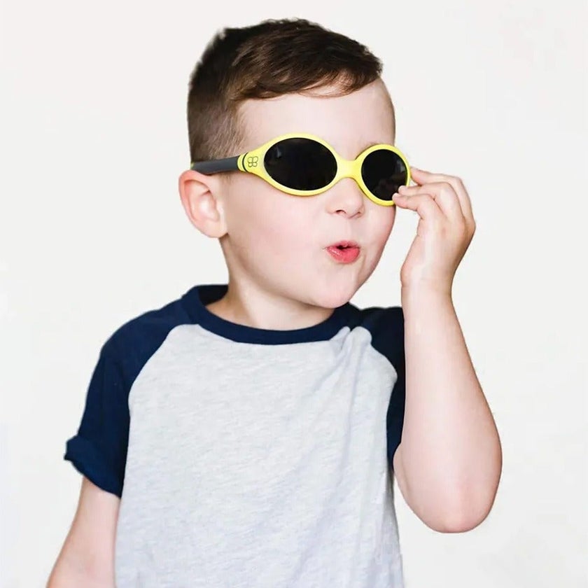 Bbluv Solar Unbreakable Sunglasses For Toddler/Kid 2-6 Years - Lime, Pack of 1's