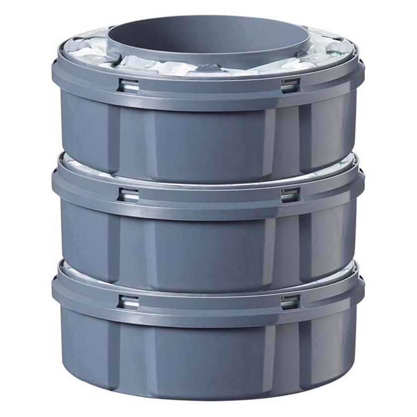 Tommee Tippee Twist & Click Sangenic Universal Cassette For Nappy Disposal-Pack Of 3