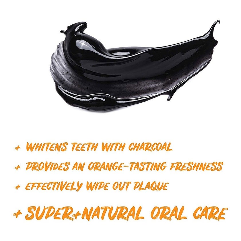 Ecodenta Fluoride Free Black Orange Whitening Toothpaste 100ml