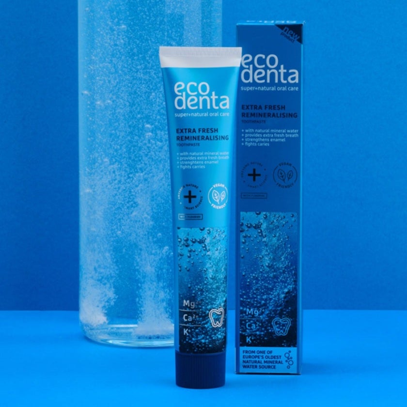 Ecodenta Extra Fresh And Remineralising Fluoride Toothpaste 75ml
