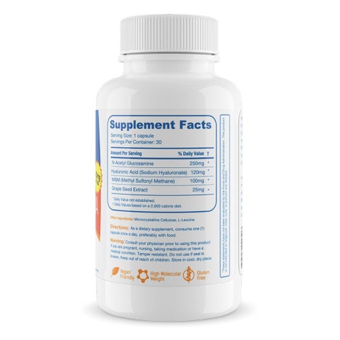 Hyalogic Optimize Hyaluronic Acid 120mg Capsules For Whole Body, Pack of 30's