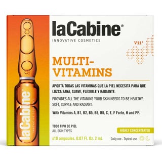 LaCabine Multivitamins Facial Ampoule 2ml, Pack of 10's