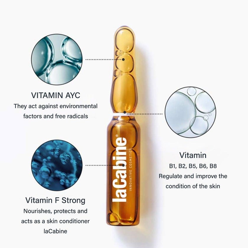 LaCabine Multivitamins Facial Ampoule 2ml, Pack of 10's