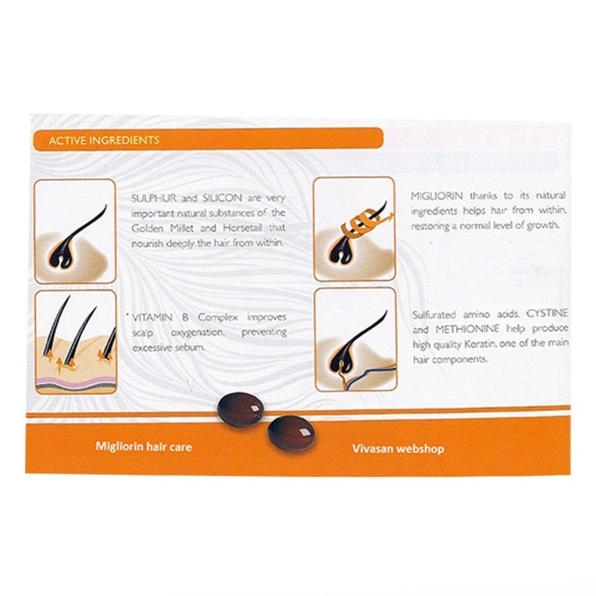 Migliorin Hair Loss Shampoo 100ml + Cleansing Conditioner 100ml, Hair Loss Prevention PROMO PACK
