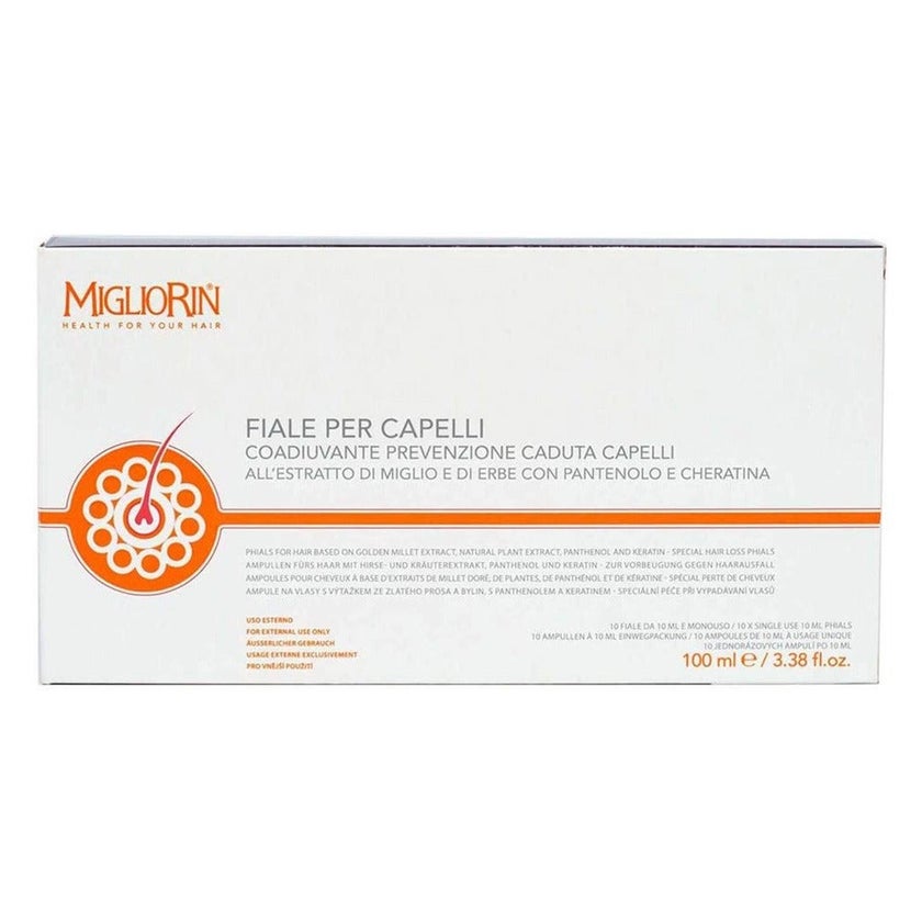 Migliorin Anti-Hair loss Phials 10ml 10's + Hair Loss Shampoo 200ml Anti-Hair Loss - PROMO PACK