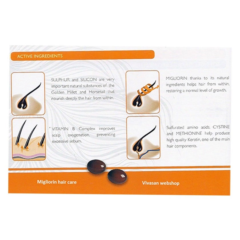 Migliorin Anti-Hair loss Phials 10ml 10's + Hair Loss Shampoo 200ml Anti-Hair Loss - PROMO PACK