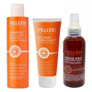 Migliorin Alcohol Free Spray 125ml + Shampoo 200ml + Cleansing Conditioner 100ml, Hair Loss Prevention PROMO PACK
