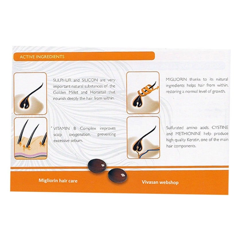 Migliorin Alcohol Free Spray 125ml + Shampoo 200ml + Cleansing Conditioner 100ml, Hair Loss Prevention PROMO PACK